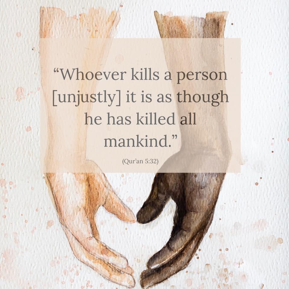 Killing one person is like killing all of humanity